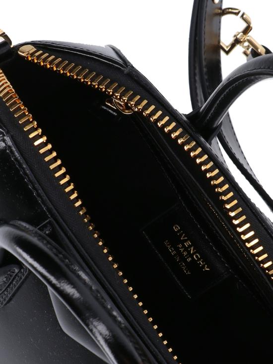 26FW 지방시 레더 미니 안티고나 토트백 BB5148B2AT 001 BLACK - GIVENCHY