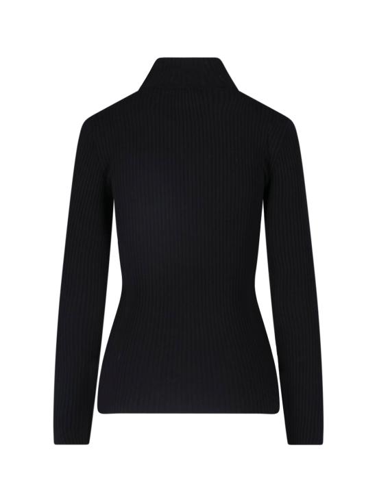 26FW 쿠레쥬 터틀넥 326MPU289FI0001 9999 Black - COURREGES