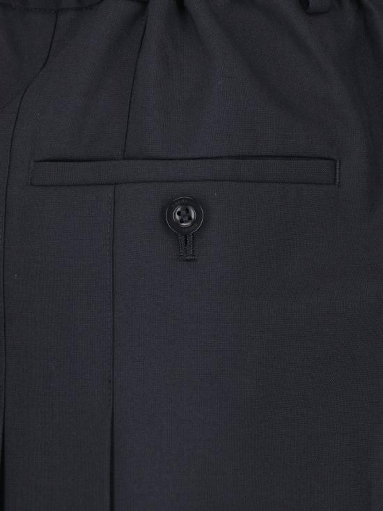 26FW 사카이 숏 스커트 26 08573 001 Black - SACAI