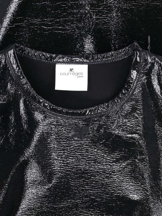26FW 쿠레쥬 미디 원피스 326CRO926VY0016 9999 Black - COURREGES