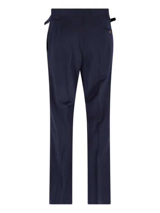 26FW 비비안웨스트우드 테일러드 스트레이트 팬츠 2F01000R W01IO K410 BLUE - VIVIENNE WESTWOOD