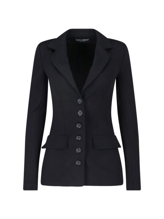 26FW 돌체앤가바나 수트 자켓 F27HBT FUBCE N0000 Black