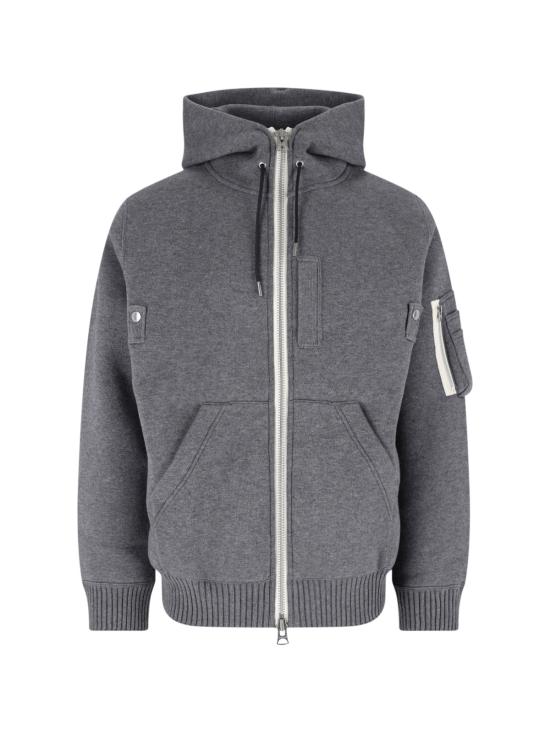 26FW 사카이 자켓 26 04126M 301 Grey