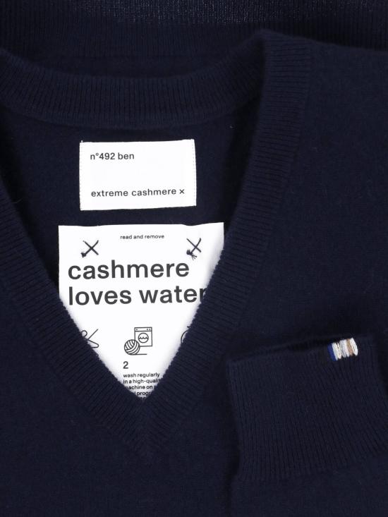 26FW 익스트림캐시미어 스웨터 BEN NAVY Blue - EXTREME CASHMERE