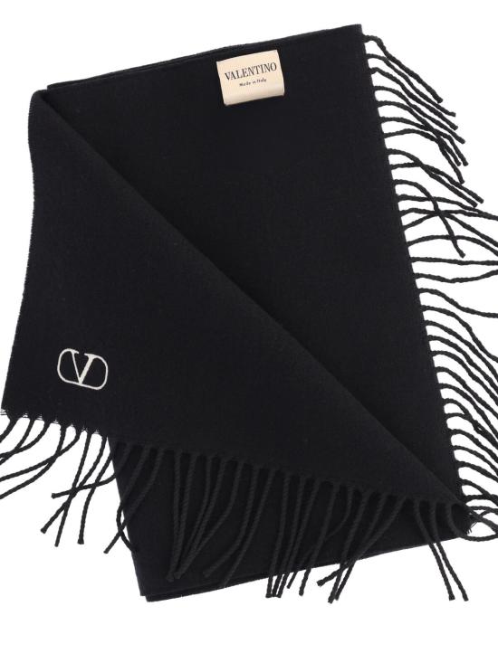 26FW 발렌티노 가라바니 머플러/스카프 9Y2ET028UJC 9RA BLACK - VALENTINO GARAVANI