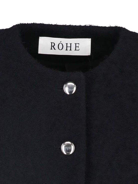 26FW 로에 수트 자켓 420 11 062 001 BLACK - ROHE