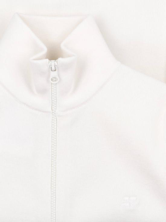 26FW 쿠레쥬 터틀넥 326MGI051FI0085 0001 White - COURREGES