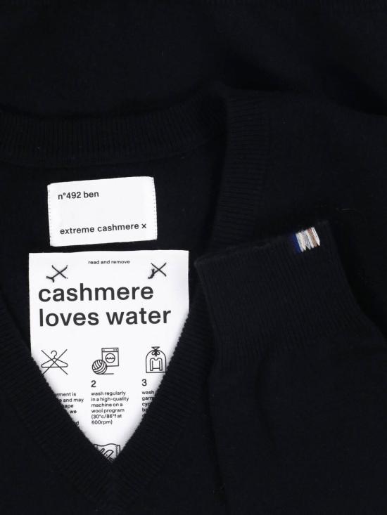 26FW 익스트림캐시미어 스웨터 BEN RAVEN Black - EXTREME CASHMERE