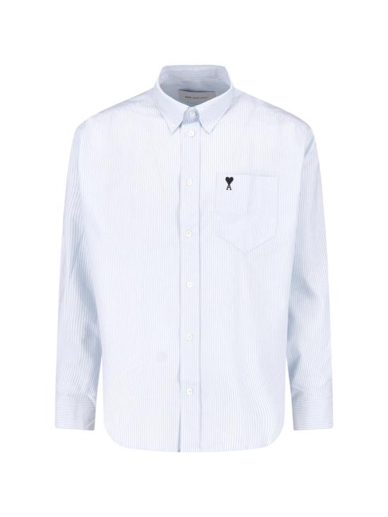 26FW 아미 긴팔 셔츠 HSH822 CO0087 475 Light blue