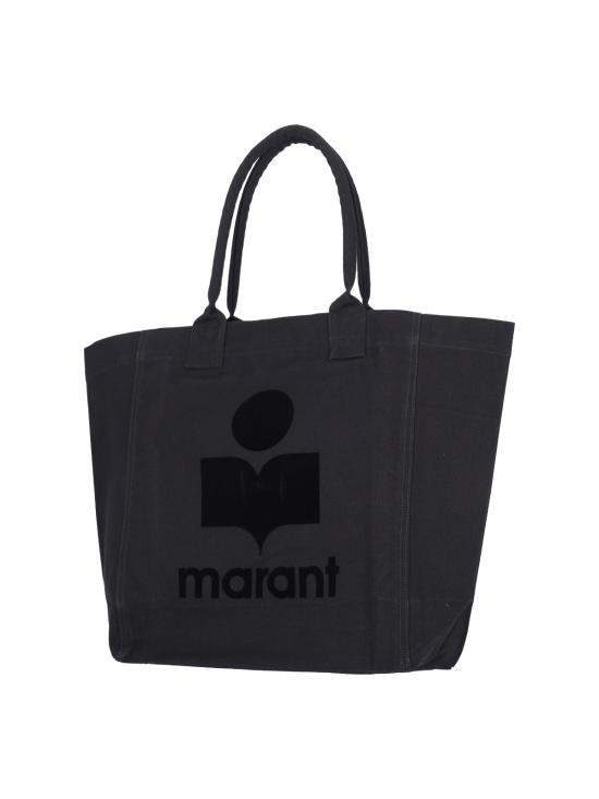 26FW 이자벨마랑 옌키 코튼 핸드 캐리 백 PM0001FA A1X18M 01BK BLACK - ISABEL MARANT