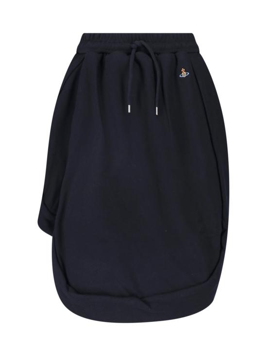 26FW 비비안웨스트우드 진가라 스커트 1J01000P J00AS N401 BLACK