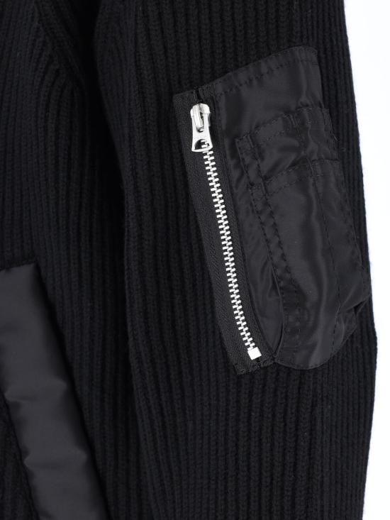 26FW 사카이 스웨터 26 04128M 001 Black - SACAI