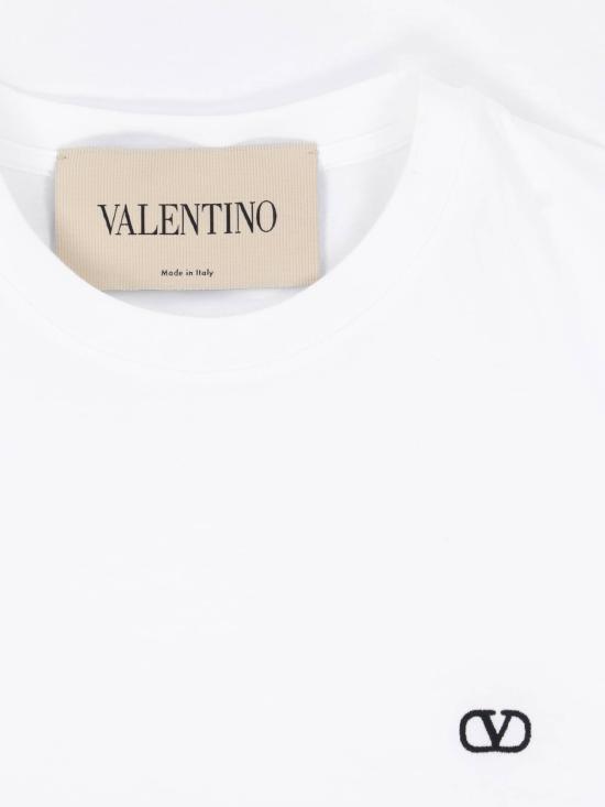 26FW 발렌티노 가라바니 반팔 티셔츠 9V3MG10VBMM 0BO White - VALENTINO GARAVANI