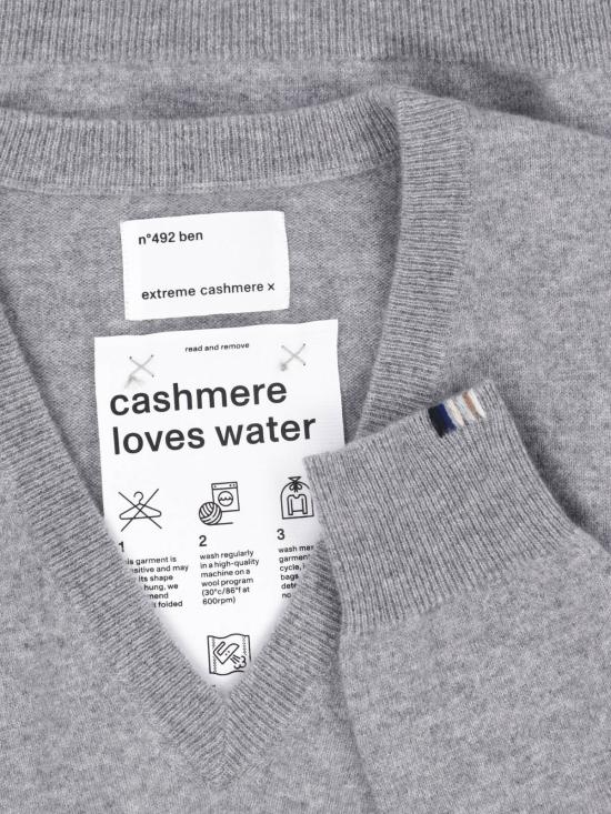 26FW 익스트림캐시미어 스웨터 BEN GOAT Grey - EXTREME CASHMERE