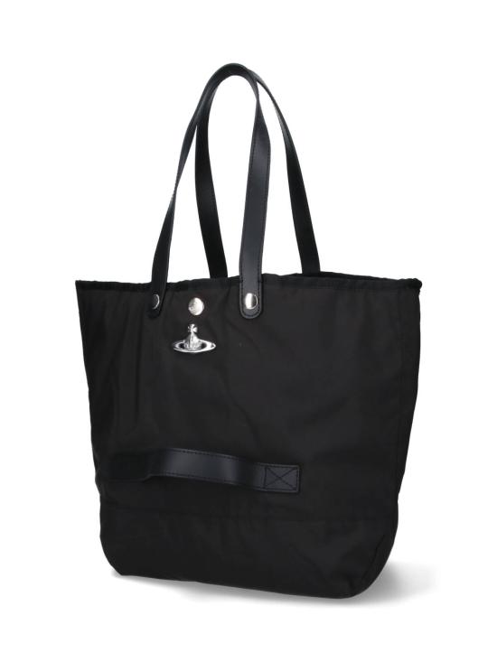 26FW 비비안웨스트우드 유틸리티 스몰 쇼퍼 4205007NU W019E N403 Black - VIVIENNE WESTWOOD