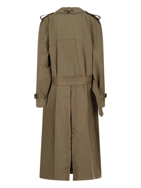 26FW 마르지엘라 트렌치 코트 S51AH0209 M35241 727 Green - MAISON MARGIELA