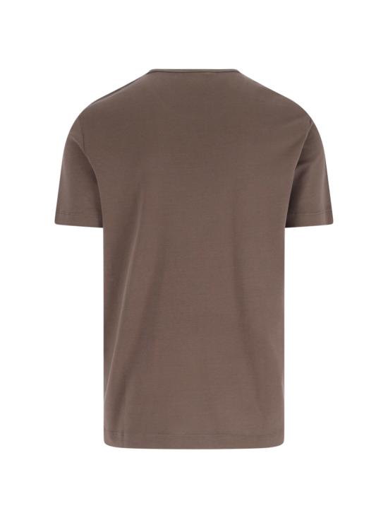 26FW 르메르 반팔 티셔츠 TS0037 LJ1016 BR516 Brown - LEMAIRE