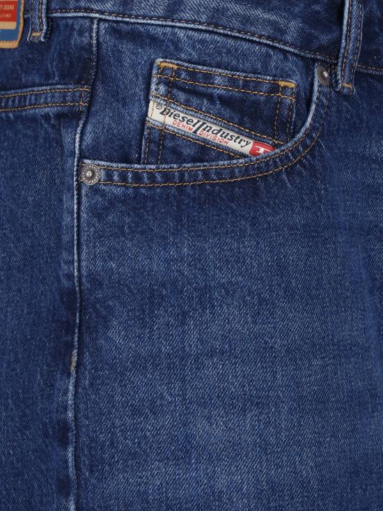 26FW 디젤 데님 스커트 A04935 09I27 01 Blue - DIESEL