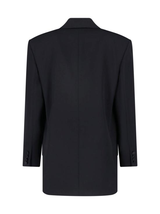 26FW 생로랑 더블 브레스티드 턱시도 자켓 A003I9 Y7E63 1000 BLACK - SAINT LAURENT