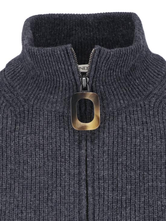 26FW JW앤더슨 스웨터 KW1481 YN0542 925 Grey - JW ANDERSON