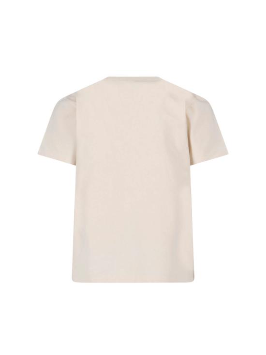 26FW JW앤더슨 반팔 티셔츠 JT0307 PG1936 241 Beige - JW ANDERSON