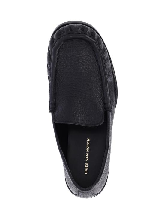 26FW 드리스 반 노튼 로퍼 131710 0503 900 BLACK - DRIES VAN NOTEN