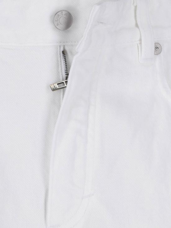 26FW 알라이아 데님 팬츠 AA9P1280D027D 000 White - ALAIA