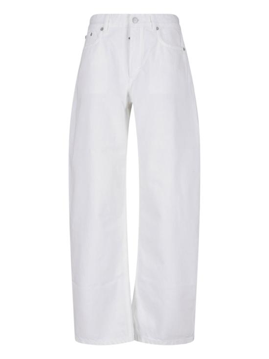 26FW 알라이아 데님 팬츠 AA9P1280D027D 000 White