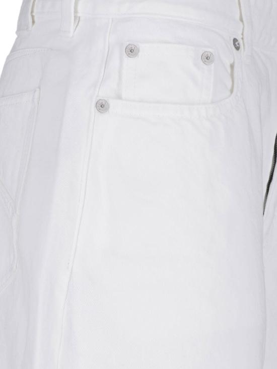 26FW 알라이아 데님 팬츠 AA9P1280D027D 000 White - ALAIA