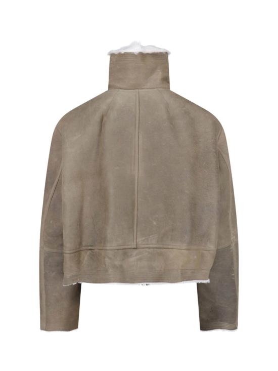26FW 릭 오웬스 가죽 자켓 RP02F5727 LSHCTS 4871 Grey - RICK OWENS