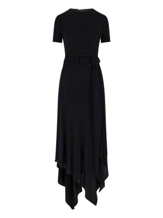 26FW 알라이아 롱 원피스 AA9R3137J090D 995 Black