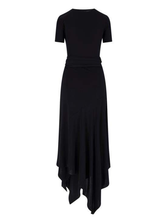26FW 알라이아 롱 원피스 AA9R3137J090D 995 Black - ALAIA