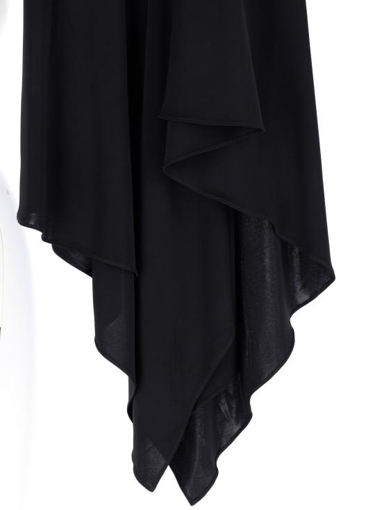 26FW 알라이아 롱 원피스 AA9R3137J090D 995 Black - ALAIA