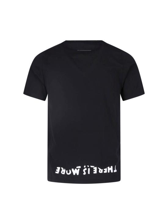 26FW MM6 메종마르지엘라 반팔 티셔츠 SH0GC0076 M20258 900 Black - MM6 MAISON MARGIELA