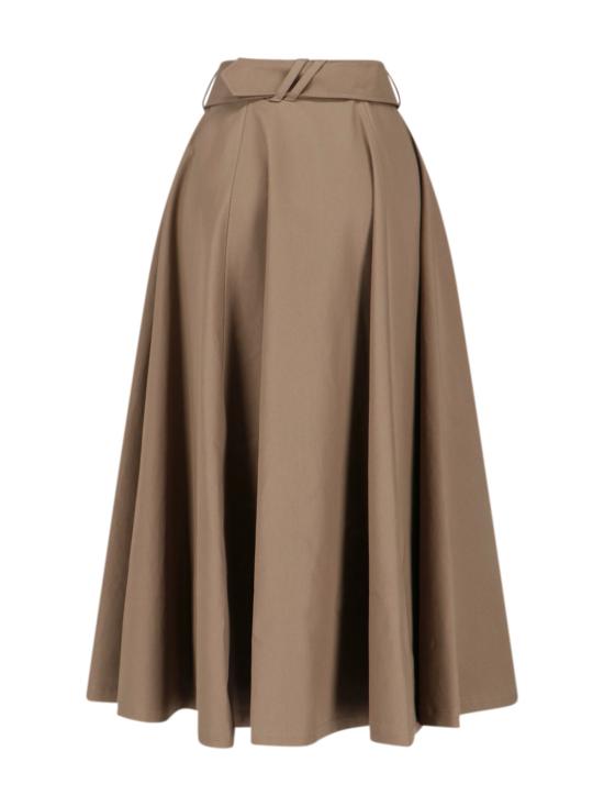 26FW 버버리 개버딘 스커트 8113541 A3324 Brown - BURBERRY