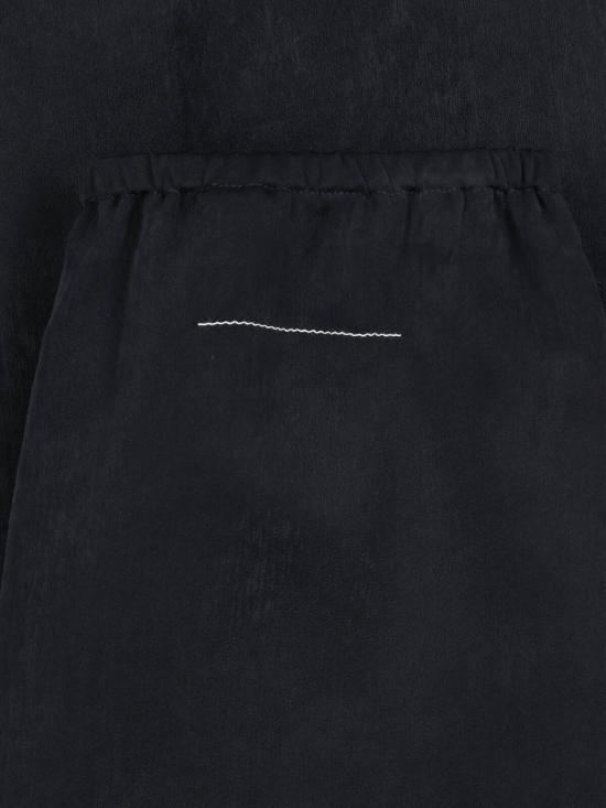 26FW MM6 메종마르지엘라 미디 스커트 S62ME0045 M36089 900 BLACK - MM6 MAISON MARGIELA