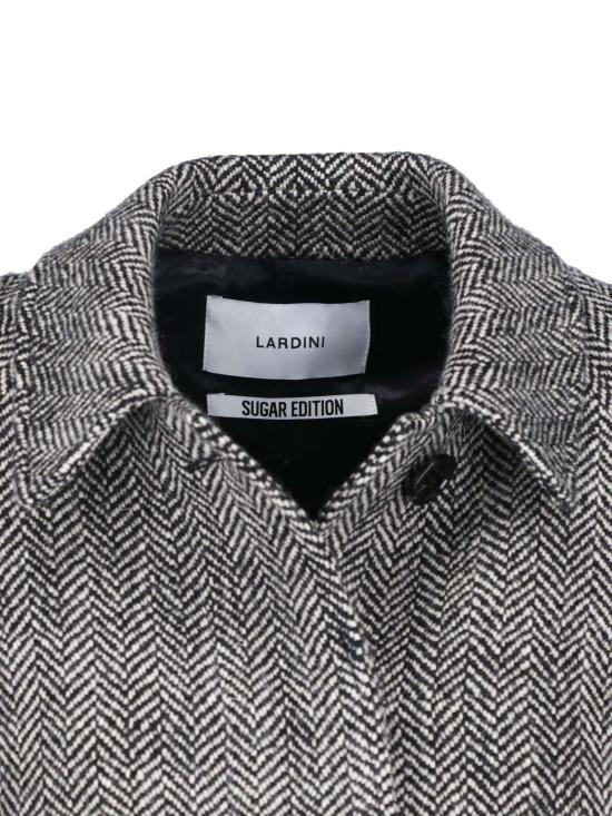 26FW 라르디니 코트 A7AMAND AVDG FC2D3 S8030 Black - LARDINI