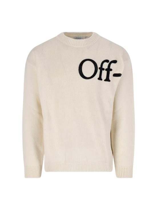 26FW 오프화이트 스웨터 44MHE20QF26K001110 CREAM
