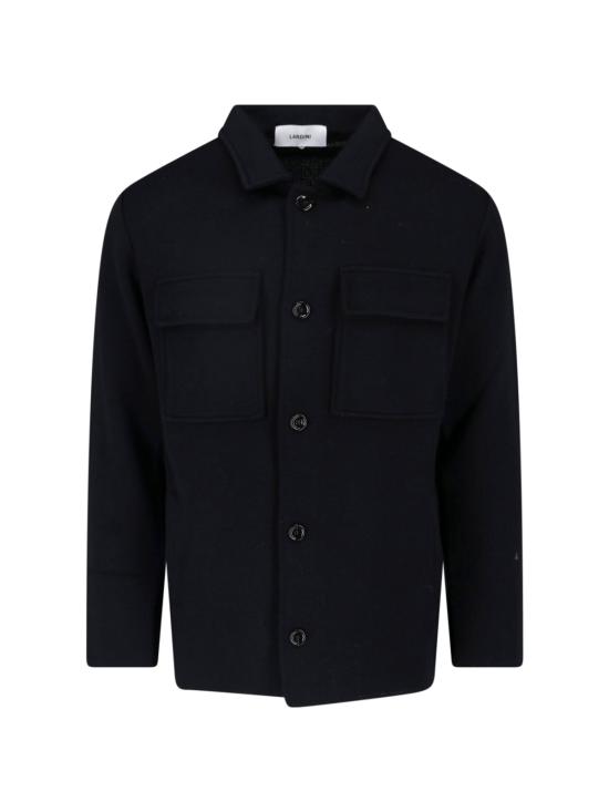 26FW 라르디니 긴팔 셔츠 ACLJM85 CN65000 999 Black