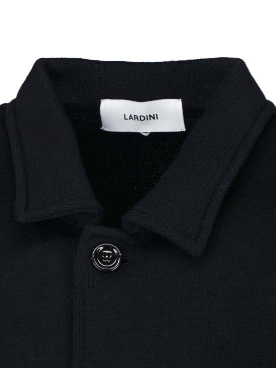 26FW 라르디니 긴팔 셔츠 ACLJM85 CN65000 999 Black - LARDINI