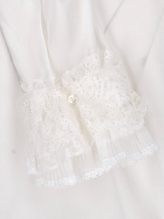 26FW 에르마노 설비노 블라우스 D492K360APVKX 10602 White - ERMANNO SCERVINO