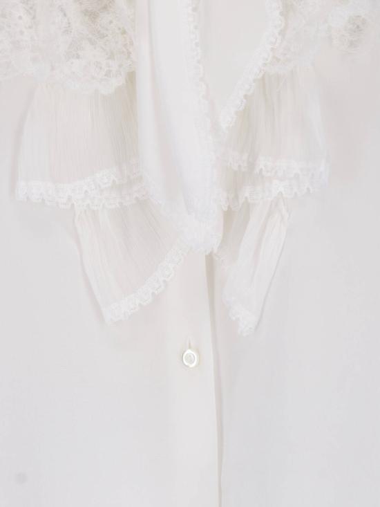 26FW 에르마노 설비노 블라우스 D492K360APVKX 10602 White - ERMANNO SCERVINO