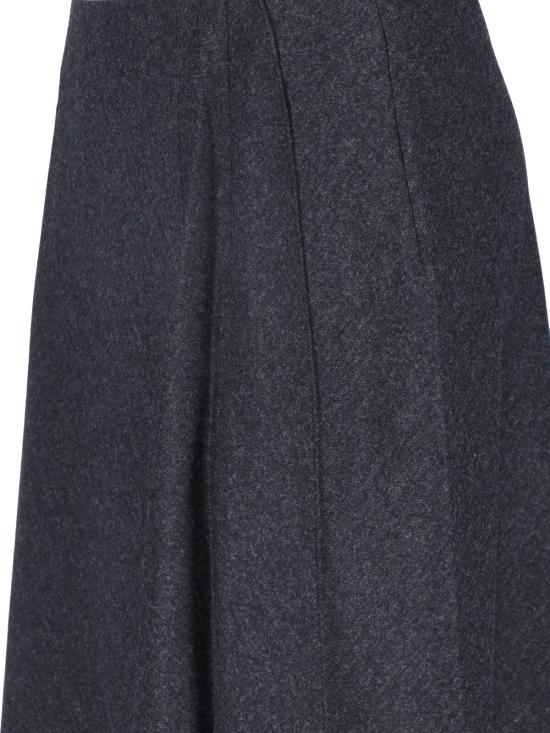 26FW 조르지오 아르마니 롱 스커트 GW003451 TE10537 U8131 Grey - GIORGIO ARMANI