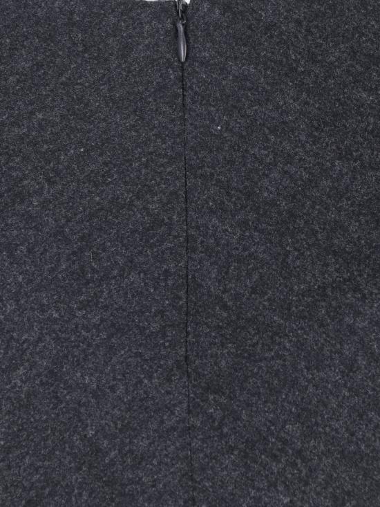 26FW 조르지오 아르마니 롱 스커트 GW003451 TE10537 U8131 Grey - GIORGIO ARMANI