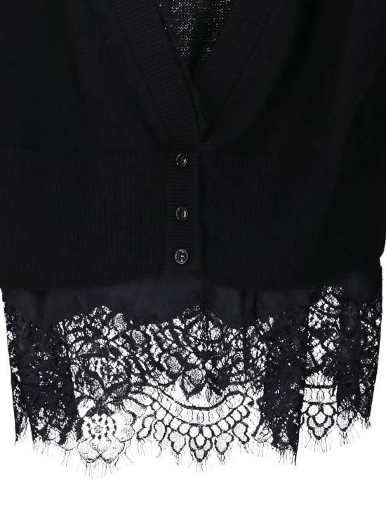 26FW 에르마노 설비노 스웨터 D492N301APPYU 95708 BLACK - ERMANNO SCERVINO