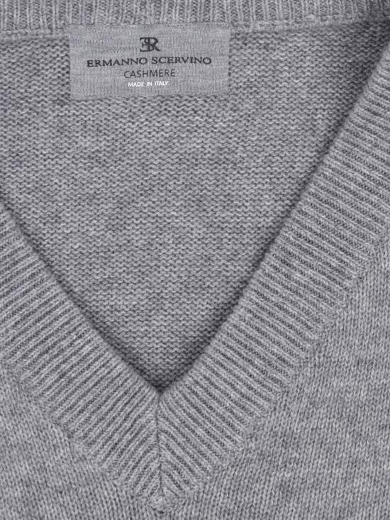 26FW 에르마노 설비노 스웨터 D495Q302APCSPYI N1704 Grey - ERMANNO SCERVINO