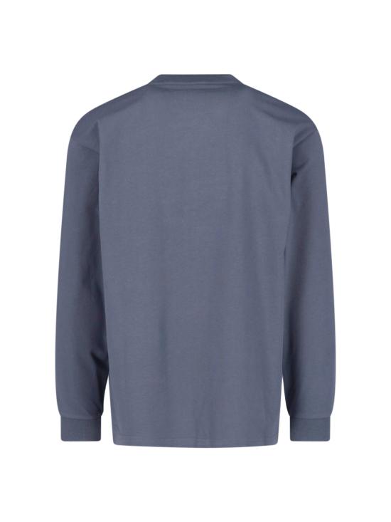 26FW 칼하트 WIP 롱슬리브 체이스 티셔츠 I026392 3TSXX Grey - CARHARTT WIP
