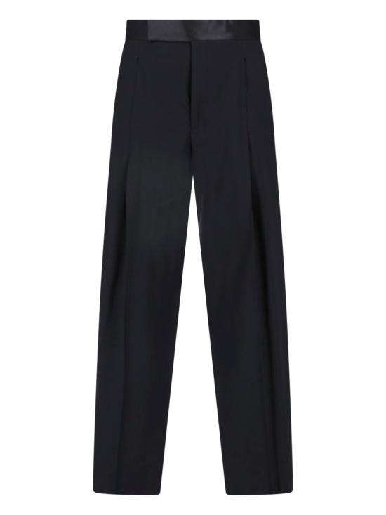 26FW 조르지오 아르마니 스트레이트 팬츠 GM004577 TE10043 UC001 BLACK