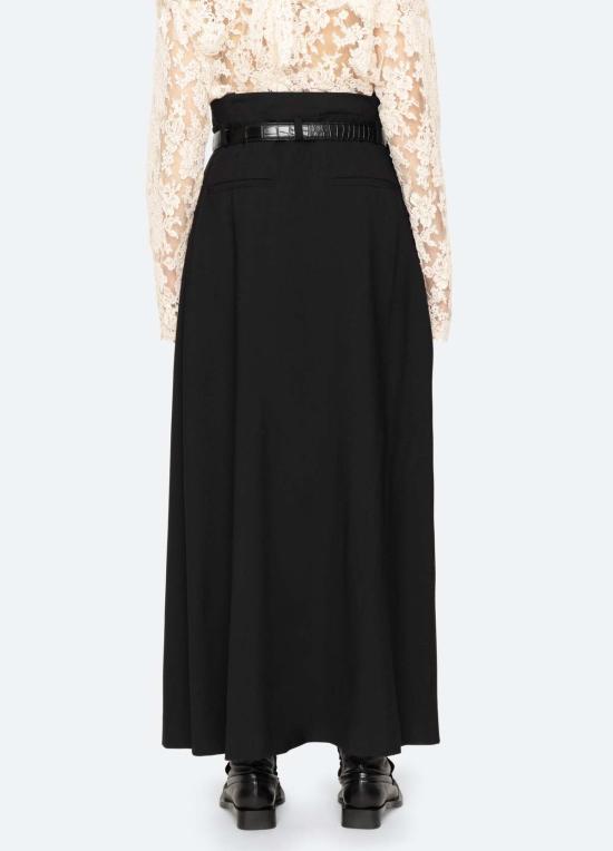  씨뉴욕 롱 스커트 AW26 121 BLACK - SEA NY