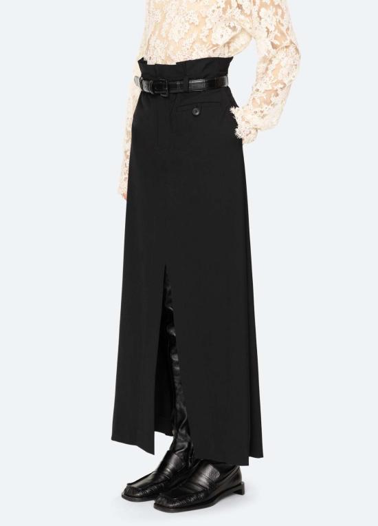  씨뉴욕 롱 스커트 AW26 121 BLACK - SEA NY